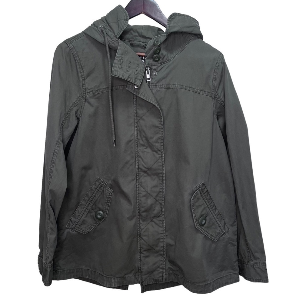 American Eagle Outfitters Green Utility Jacket Size Small 100% Cotton